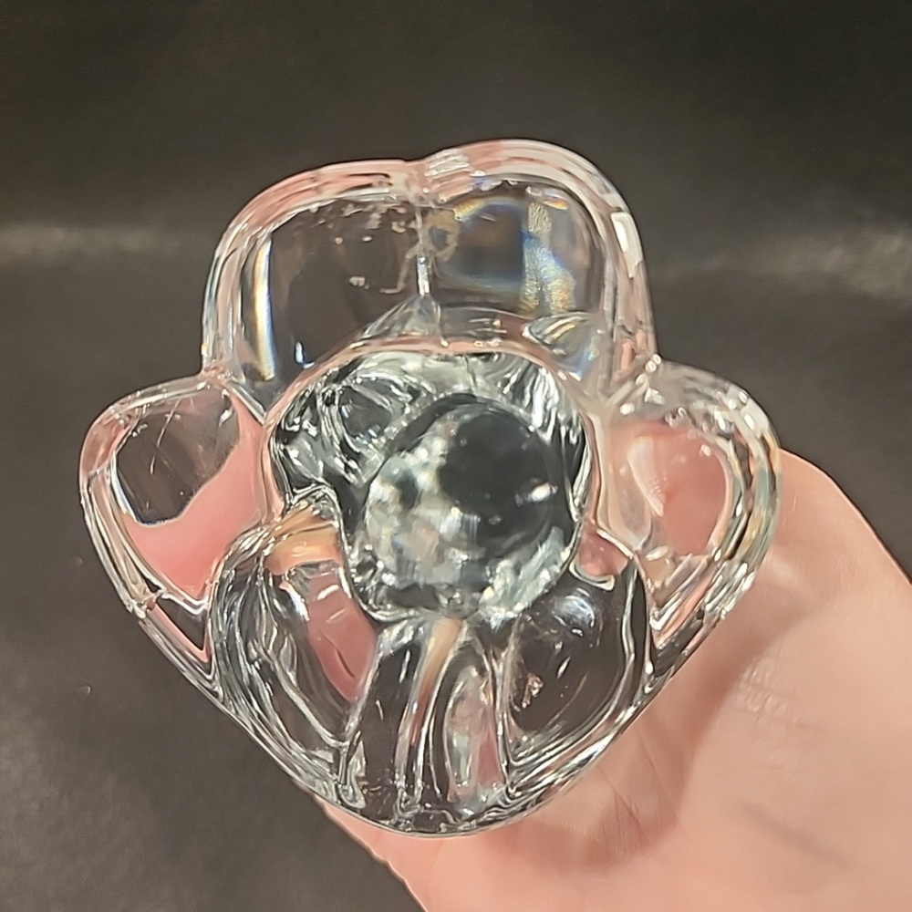 Mikasa Crystal Dog Puppy Paperweight Figurine Classic Friends 6.5" Hound Pup - Picture 6 of 11